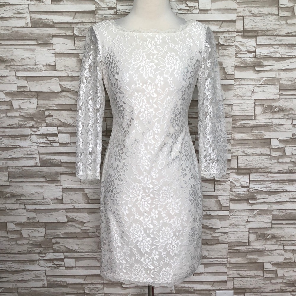 White Lace Dress